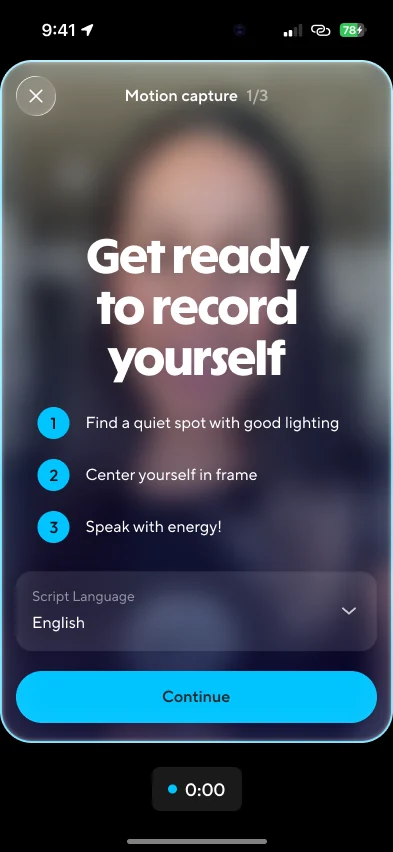 Get ready to record yourself: find a quiet spot, center yourself, speak with energy